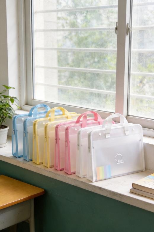 博酷波波兔系列12入横式手提风琴包 商品图0