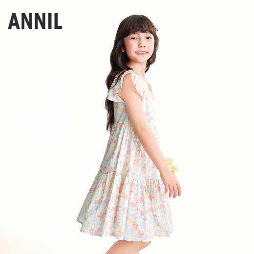 【实体店同款】女童短袖连衣裙夏季新款安奈儿童装AG623190 商品图2