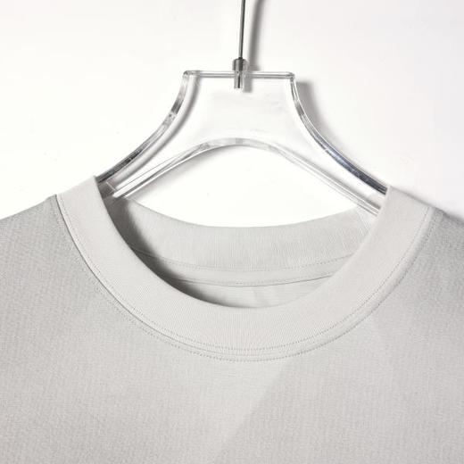 SDSA男装2026新款轻奢简约时尚渐变下摆印花设计圆领短袖T恤百搭 商品图2