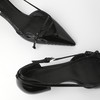 ROMI STUDIO“法式气质”漆面羊皮革尖头细跟黑色高跟鞋RWDRP33158 商品缩略图4