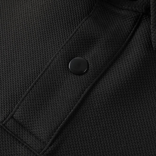 gxgjeans男装26春款翻领长袖POLO衫新潮个性印花休闲百搭通勤户外上衣男K&C 商品图4