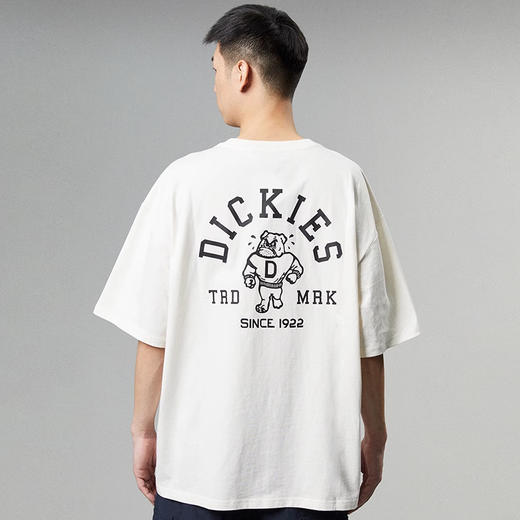 Dickies男女同款短袖T恤2025夏季新款后背卡通印花圆领宽松半袖 商品图7