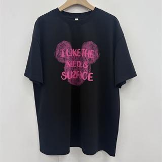 NC圆领印图案短袖T恤60320（黑）夏季162012700321 商品图0