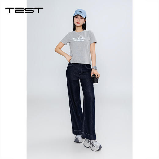 春上新修身显瘦百搭休闲美式复古上衣1261048 商品图0