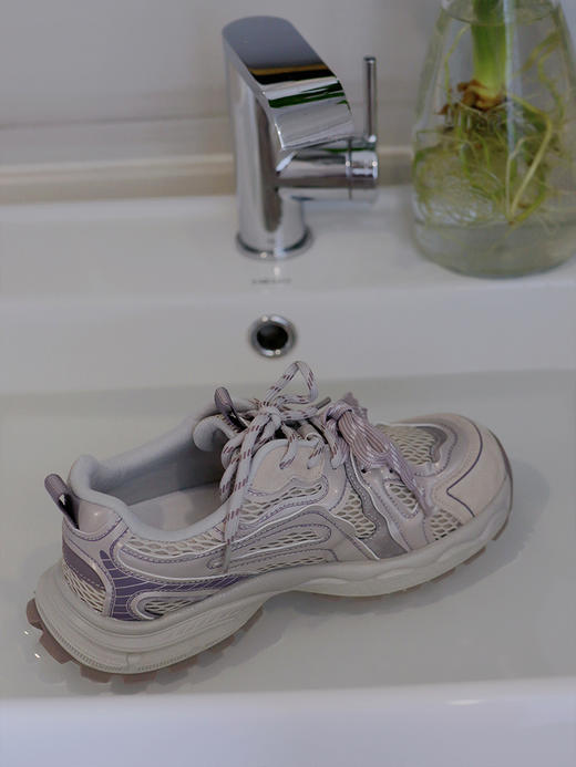 【防滑透气  轻便舒适  厚底老爹鞋】72小时内发货 版型秀气显脚小  贴合脚型走路不累 商品图10