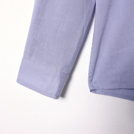 SDSA男装2026新款高贵轻奢韩系撞色拼接翻领长袖衬衫百搭套头上衣 商品图1