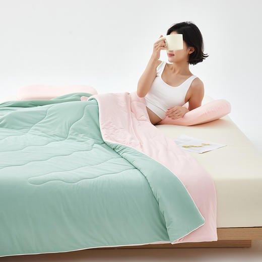 优选丨[西域楼兰凉感丝冰皮被】清凉一夏冰皮凉感夏被亲肤透气吸湿排汗让睡眠更清爽凉感值1.0/4.0 商品图3