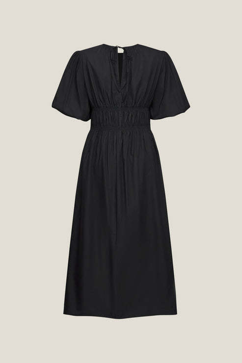 G2000女装SS26商场新款领口皱褶泡泡袖连衣裙61233200 商品图1