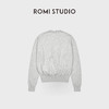 ROMI STUDIO“格雷系列”羊绒混纺糯滑落肩宽松套头毛织 RWDSSD1836 商品缩略图5