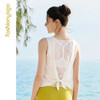 凡圣瑜伽轻柔蕾丝优雅背心F16214 商品缩略图4