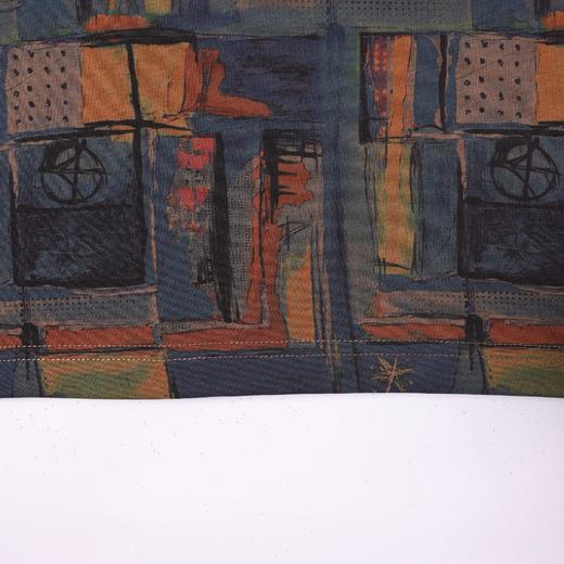 SDSA男装2026新款高贵轻奢潮牌油画抽象撞色圆领短袖T恤百搭时尚 商品图3