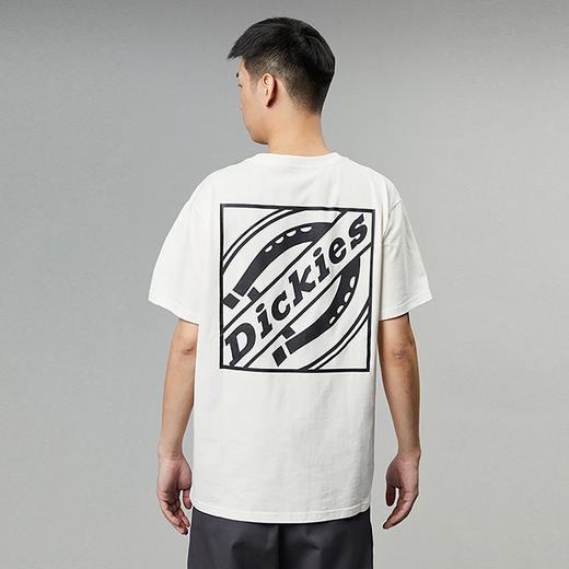 Dickies24春夏新品后背大印花舒适内搭圆领短袖T恤 男女情侣 商品图7