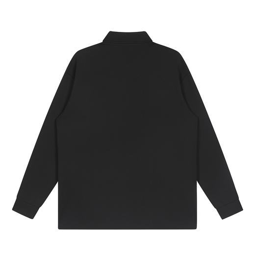 gxgjeans男装26春款翻领长袖POLO衫新潮个性印花休闲百搭通勤户外上衣男K&C 商品图2