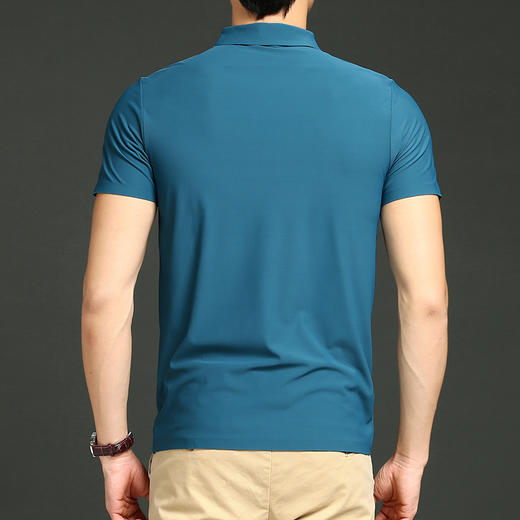 【男女冰丝短袖polo衫】清爽夏日高品质穿搭💰59元get！男女款能穿出商务的正式感✔️也可穿出随性休闲感✔️舒适又高级！1199 商品图5