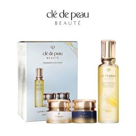 CPB肌肤之钥 钻光水日晚霜三件套盒（水170ml+日霜50ml+晚霜50ml） 香港直邮C