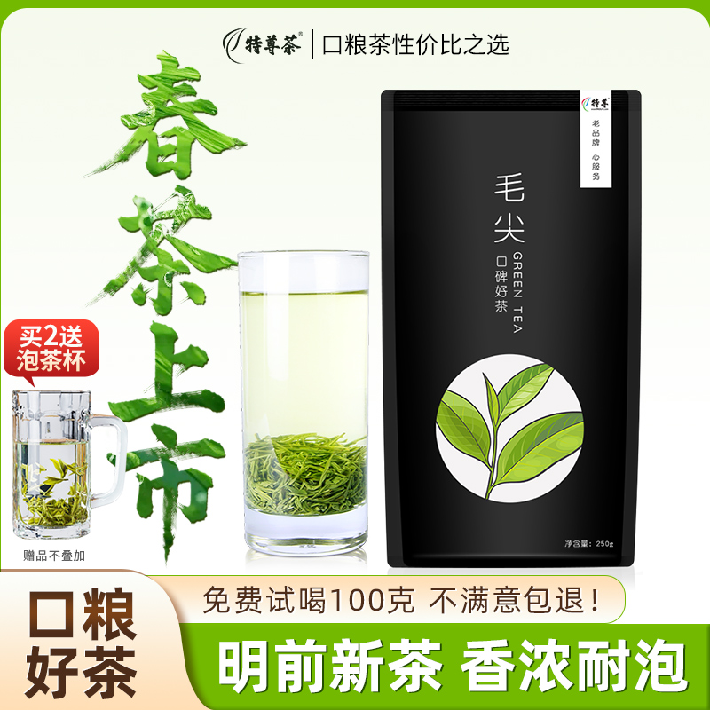 2026新茶 特尊茶5星毛尖明前春茶毛尖 250g*1袋