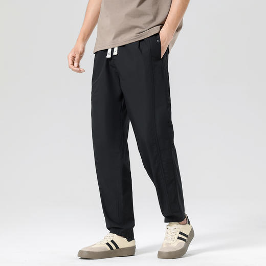 gxgjeans男装【棉100%】26款男士休闲裤抽绳系带纯色百搭直筒裤男长裤K&C 商品图1