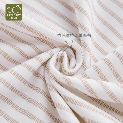 拉比童衣夏萌动小熊吊带三角连体衣j6LZBB103601 商品图2