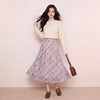奢姿大码女装2026夏季减龄格纹半身裙胖妹妹松紧腰时尚百搭裙子9962460102 商品缩略图4