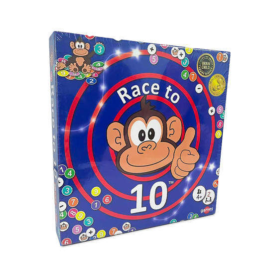 快慢狐 Race to 10 极速加减数学思维加减儿童桌面益智玩具游戏4岁+幼小衔接数感20以内加减法 商品图4