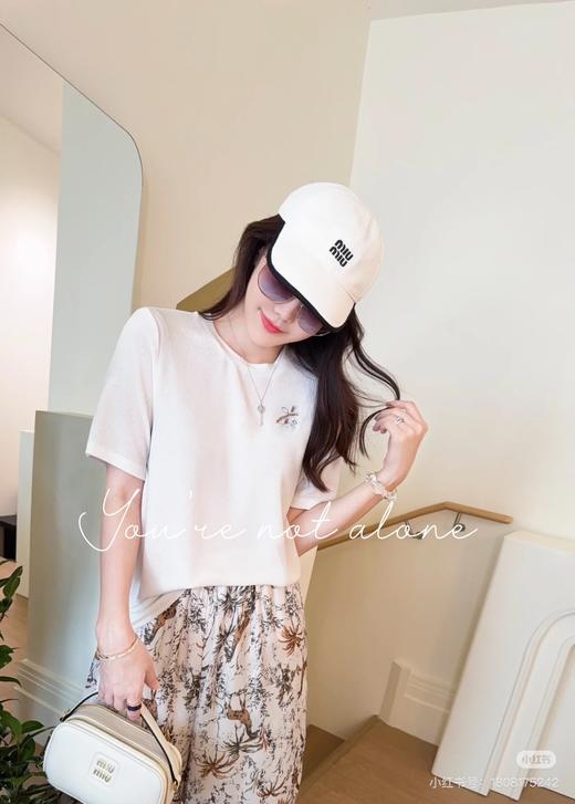 miumiu 新款棒球帽 白色帽檐包边 5色（CO） 商品图10