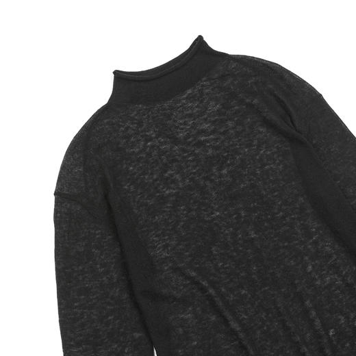 ROMI STUDIO“云端肤感”超细水溶羊毛慵懒感微透毛衫RWDRS63251 商品图2