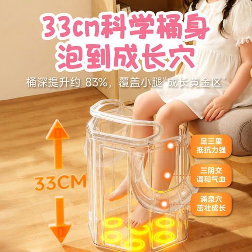 【深泡保温久❗暖护促成长】家用泡脚桶可折叠洗脚盆户外保温泡脚袋便携式过小腿洗脚高深桶。ri 商品图1