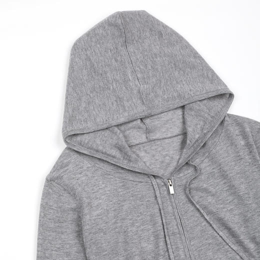 ROMI STUDIO“四季随穿”美利奴羊毛混纺拉链针织帽衫 RWDSS63133 商品图2