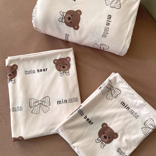 【有氧针织棉四件套】贴身裸睡 母婴A类针织 亲肤感受 云般棉柔 每一针每一线给你柔软的呵护 商品图9