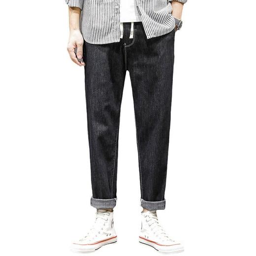 【DYG】大依优型大码男装春季休闲九分裤时尚潮流棉质九分裤加肥加大码 商品图4