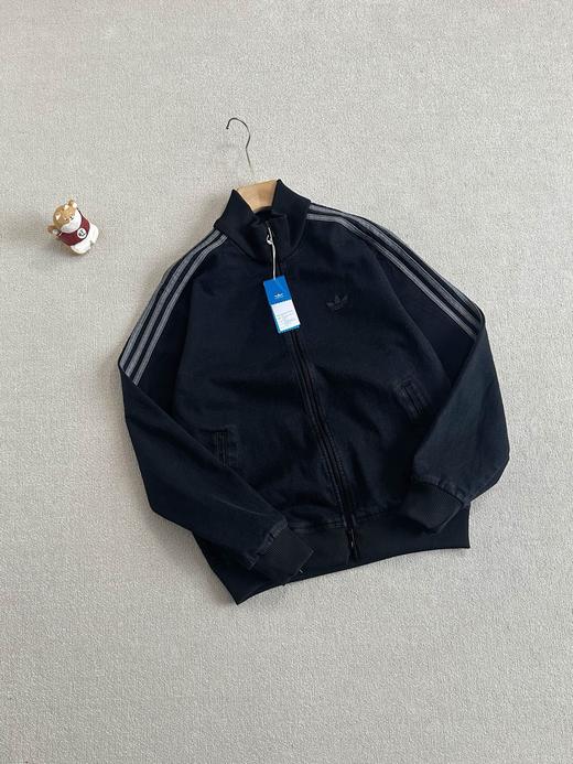 Ad 26春季新品三叶草男女情侣款复古牛仔运动上衣外套 商品图5