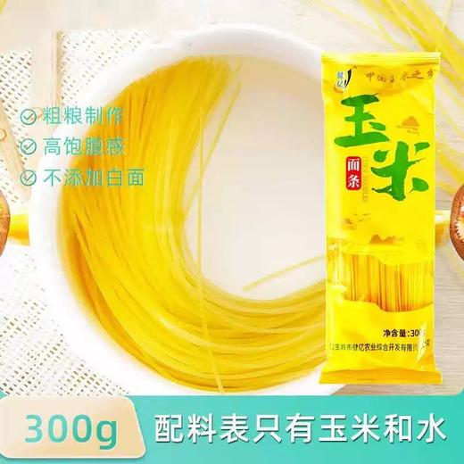【高校专属&全场满99包邮】健亿玉米面条300g*10袋JL 商品图0