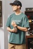 【DYG】大依优型大码男装夏季圆领短袖t恤复古水洗宽松休闲棉质短袖上衣 商品缩略图5