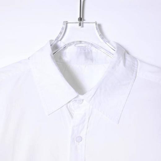 SDSA男装2026新款高贵轻奢韩系简约纯色长袖衬衫百搭宽松休闲衬衣 商品图1