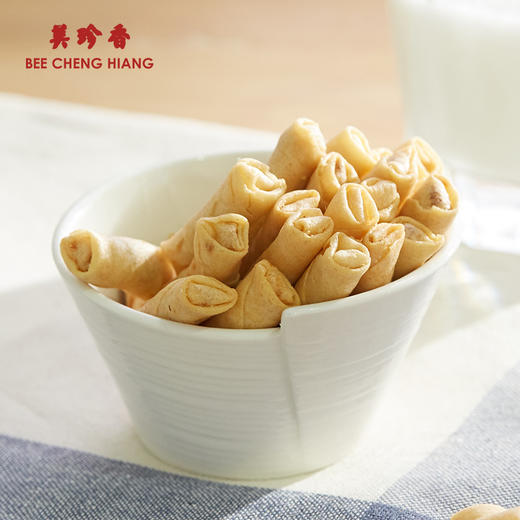美珍香迷你肉丝卷（油炸糕点）260g春卷皮肉丝夹心香脆零食罐装 商品图2