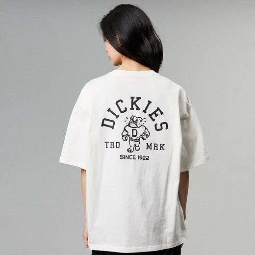 Dickies男女同款短袖T恤2025夏季新款后背卡通印花圆领宽松半袖 商品图10
