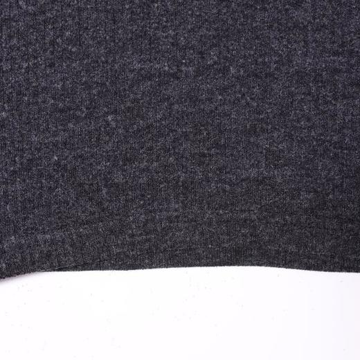 SDSA男装2026新款高贵轻奢潮牌纯色肌理半纽扣立领长袖T恤百搭潮 商品图2