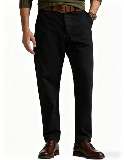 26 R.R.L 小直筒 棉质水洗卡其布长裤 XXK216 商品图0