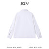 SDSA男装2026新款高贵轻奢珍珠领蕾丝拼接宽松长袖衬衫百搭时尚 商品缩略图4