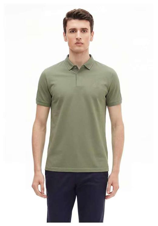 【直发】LONDONFOG 男士POLO领净色短袖T恤﹣DLSKTM26A502 商品图2