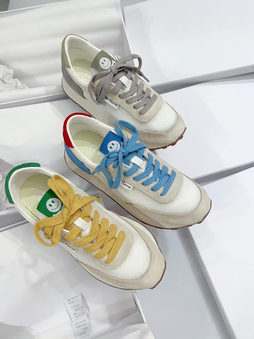 NNN11518笑脸真皮网面休闲鞋 商品图0