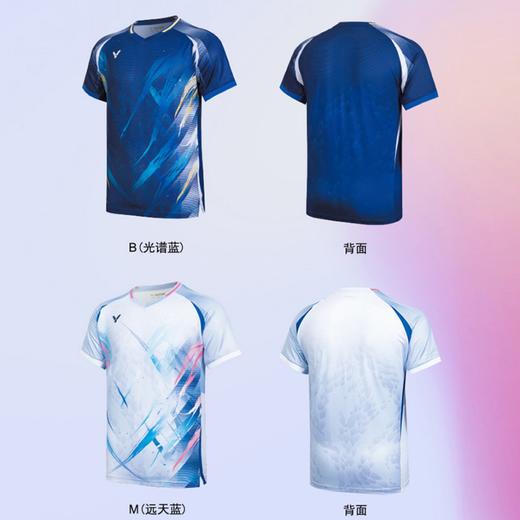 威克多胜利 男女同款 李梓嘉专属 大赛系列 针织T恤 T-60004 商品图5