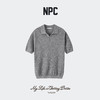 NPC潮牌老钱风华夫格肌理海鸥领男士短袖POLO衫亚麻混纺NP62TP14 商品缩略图1