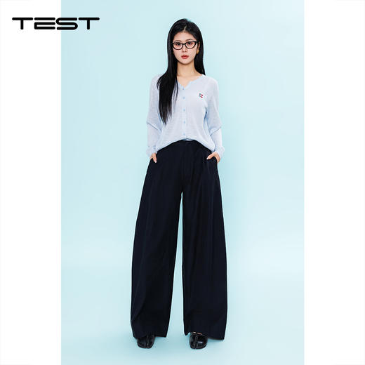 春上新软糯亲肤显瘦气质休闲薄款针织衫1261062 商品图1