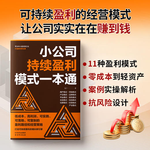 小公司持续盈利模式一本通 商品图1