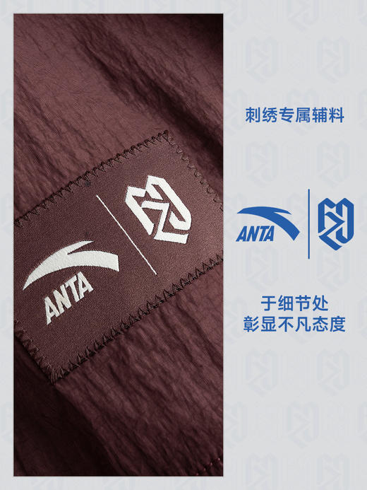 【樊振东同款】安踏樊振东系列 |休闲梭织外套男士夹克上衣172628601R 商品图2