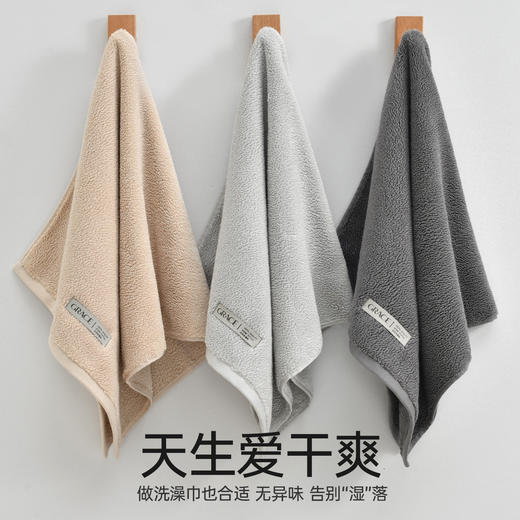 洁丽雅纯棉毛巾加厚洗澡吸水不掉毛成人家用洗脸2026新款全棉面巾 商品图3