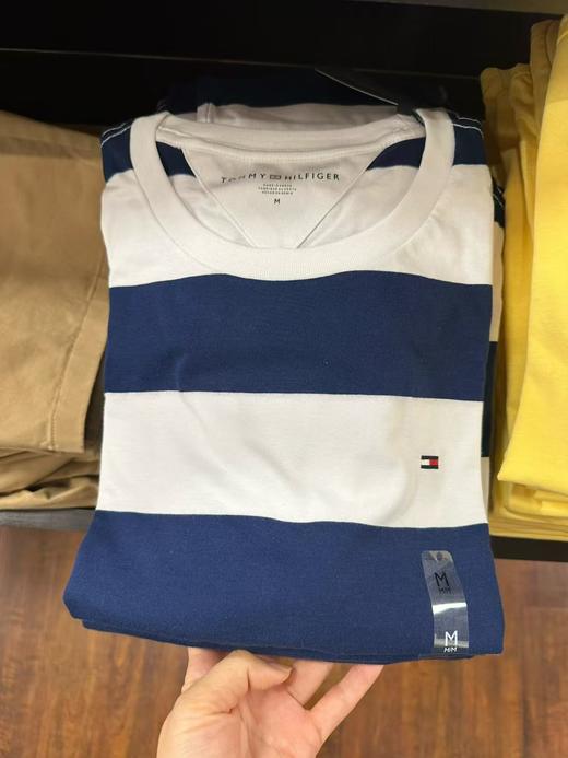 599元/2件 Tommy 新款 男士圆领短袖T恤衫，新版亲肤材质超级舒服 美国代购，无中文标签，介意慎拍 商品图2