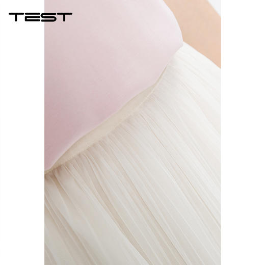 春上新高腰显瘦温柔风仙气大摆半身摆裙3261024 商品图3