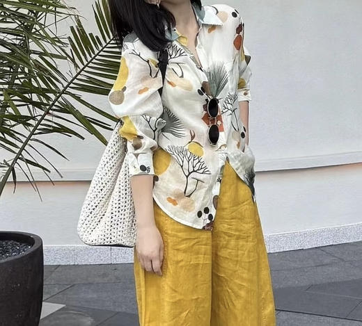 原单新款亚麻度假风 商品图3